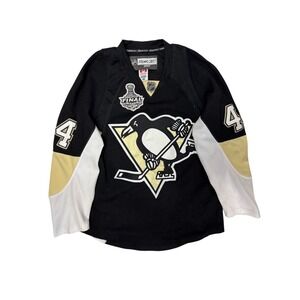 Brooks Orpik Pittsburgh Penguins Reebok CCM NHL Stanley Cup Final Jersey Size 48